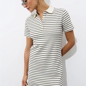 Striped Polo Dress
